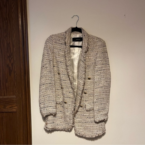 Tweed Preppy Blazer - Zara - Picture 4 of 4